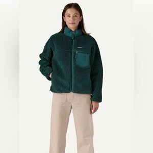 Patagonia Women's Classic Retro-X® Fleece Jacket Cascade Green Size Large